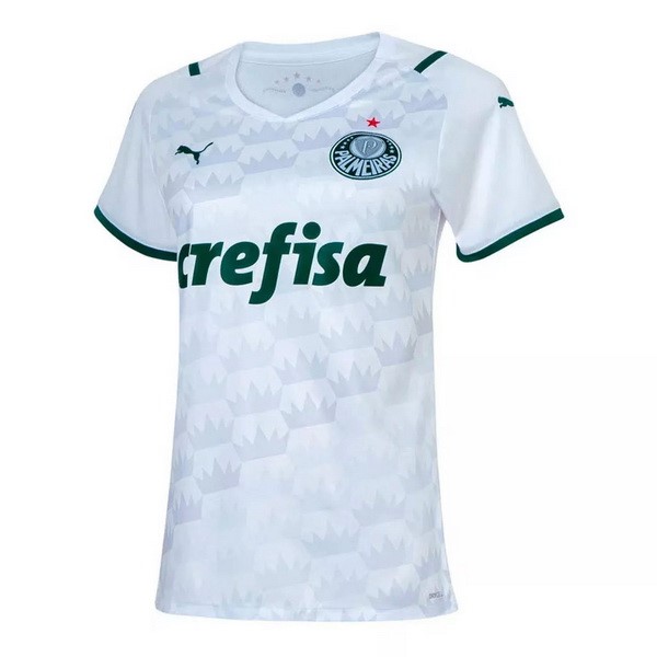 Camiseta Palmeiras 2ª Mujer 2021-2022 Blanco